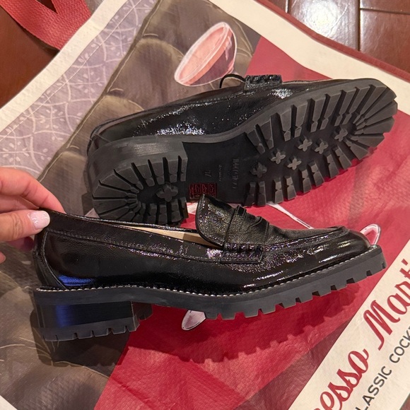 Jimmy Choo Deanna Leather Loafers Black 37/6.5 - Picture 5 of 13